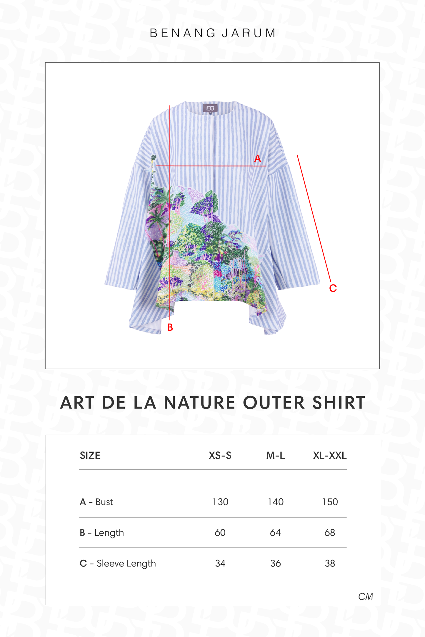 Art De La Nature Outer Shirt - Blue