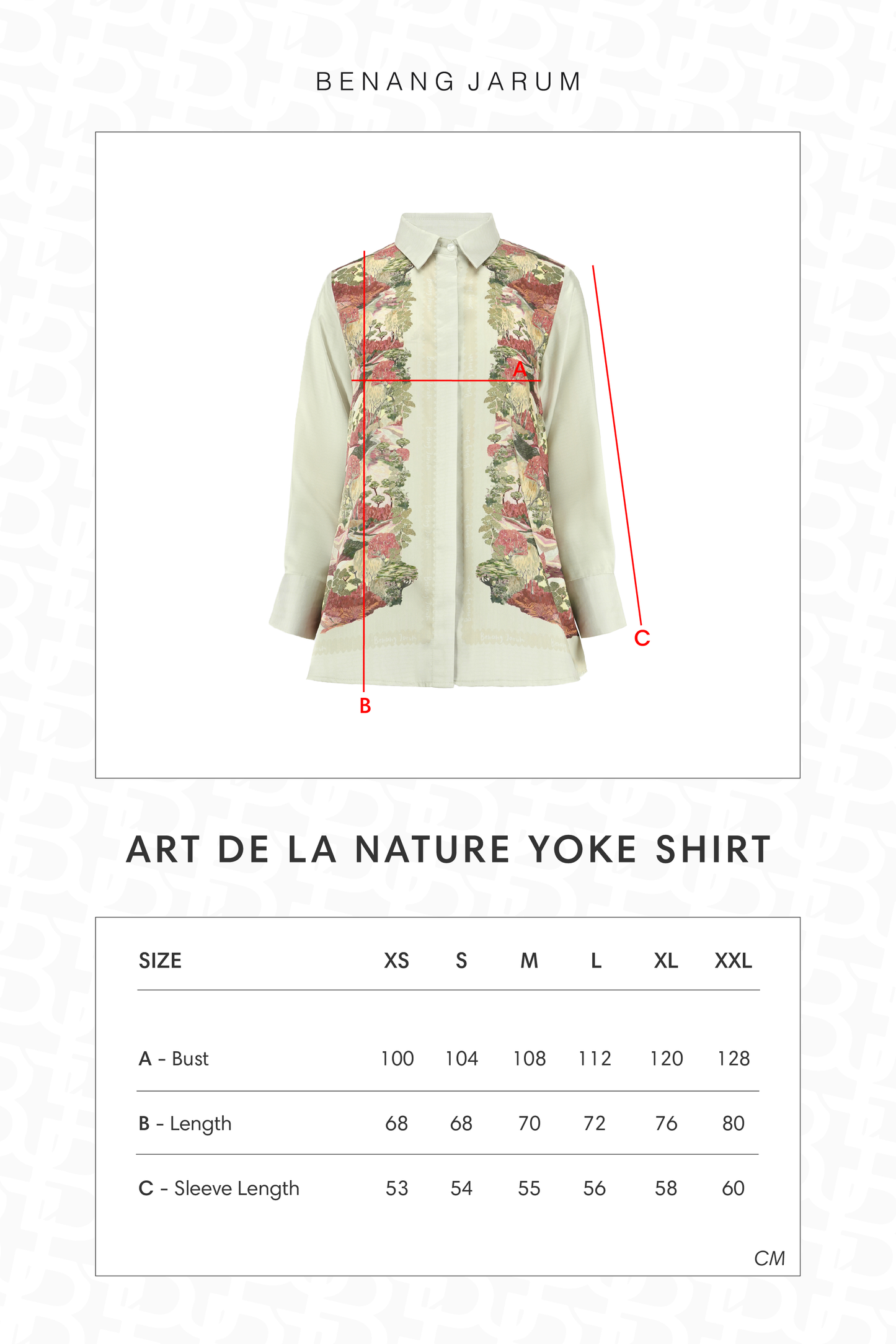 Art De La Nature Yoke Shirt - Sage