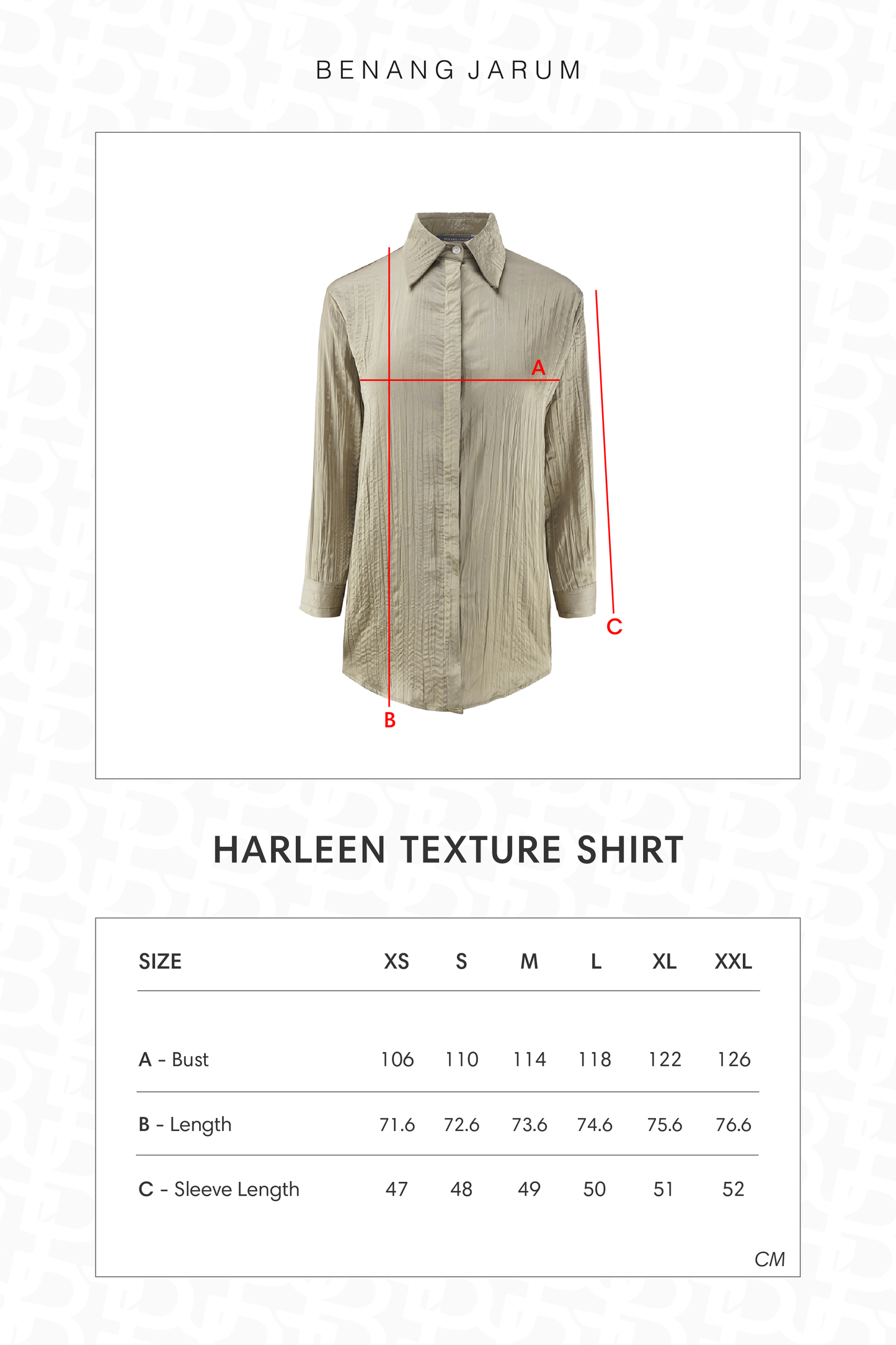 Harleen Texture Shirt - Khaki