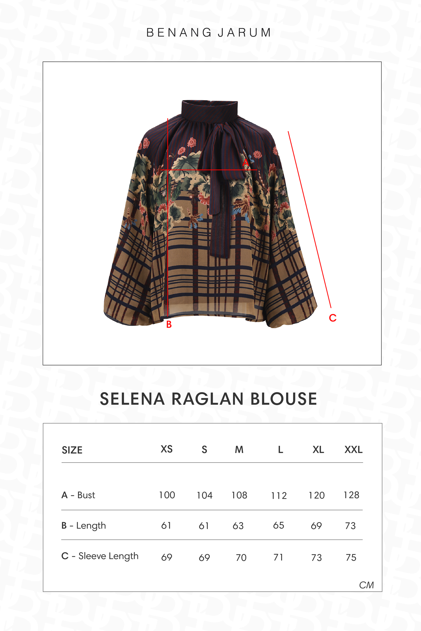 Selena Raglan Blouse - Rose