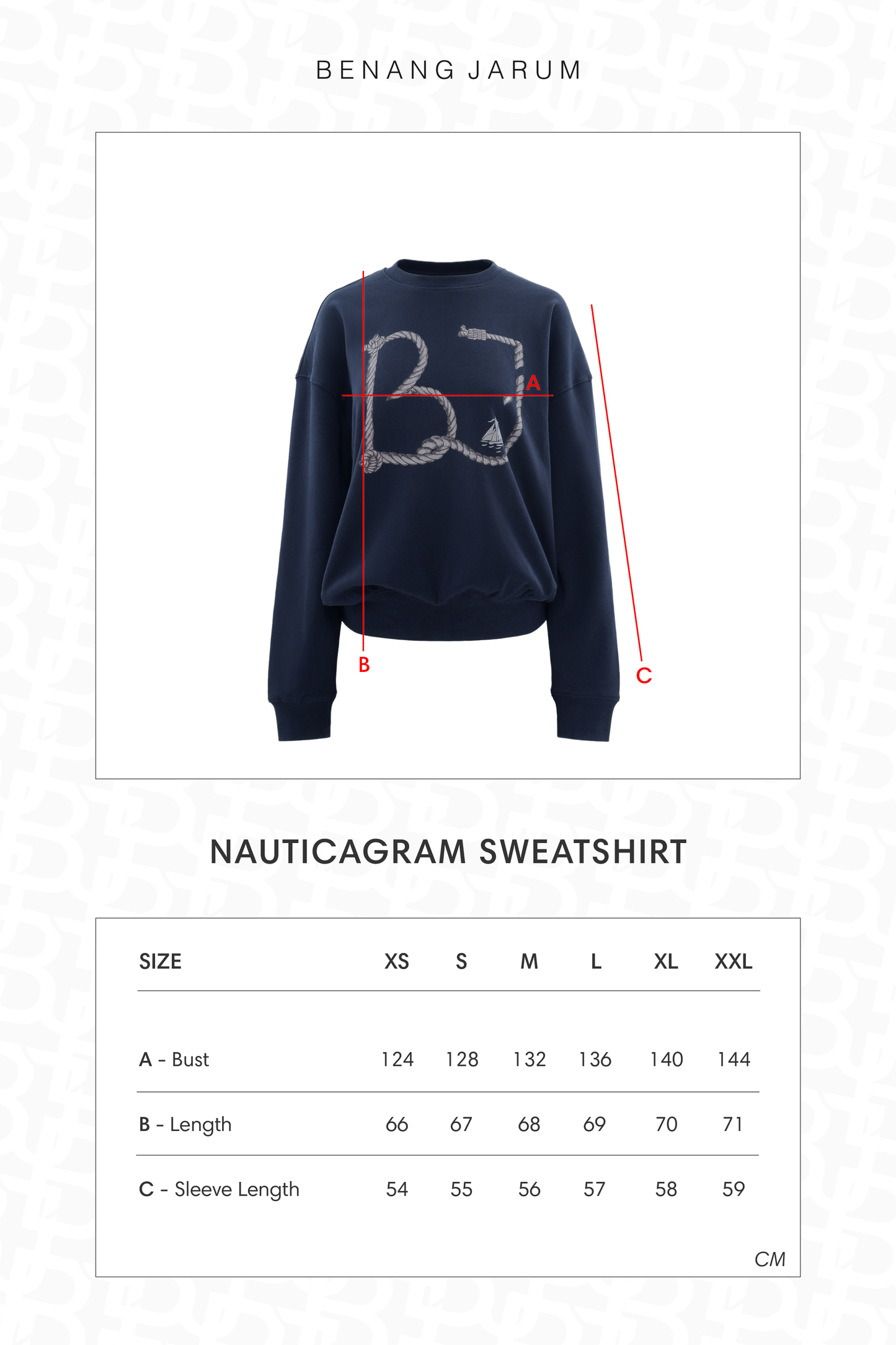Nauticagram Sweatshirt - Ocean