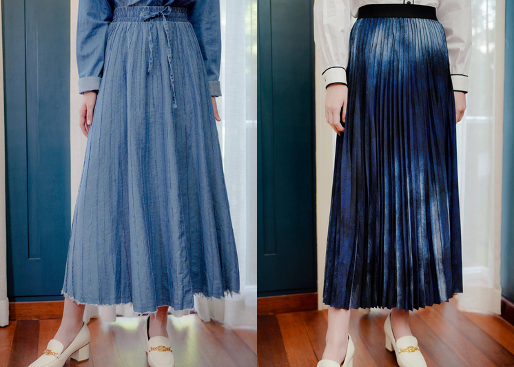 7 Inspirasi OOTD Rok Jeans yang Modis dan Kekinian