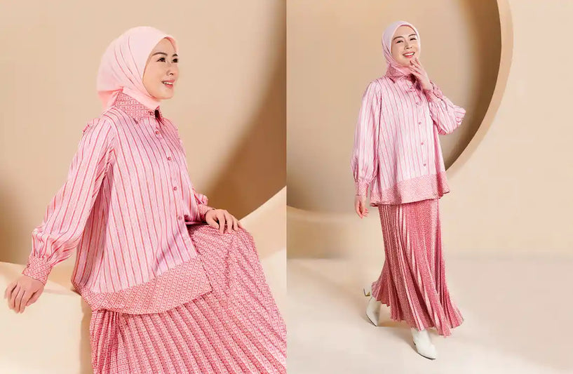 Rok Pink Cocok dengan Baju Warna Apa