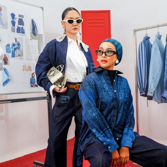 Denim Kini Lebih Chic dengan Sentuhan Khas Benang Jarum