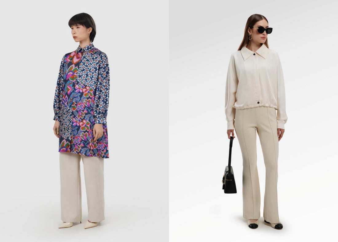 Celana Ivory Cocok dengan Baju Warna Apa