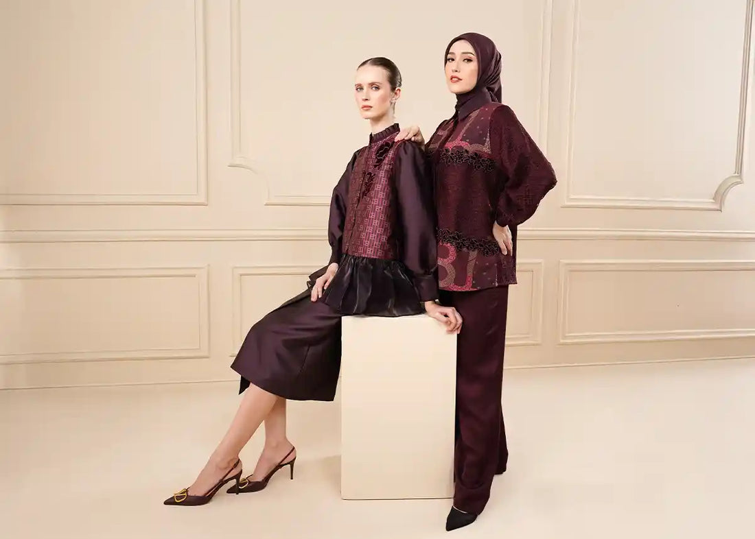 OOTD Baju Maroon