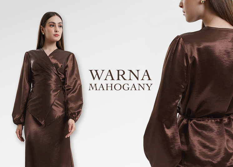 Warna Mahogany Seperti Apa? Cek Serba-serbi hingga inspirasi OOTDnya!