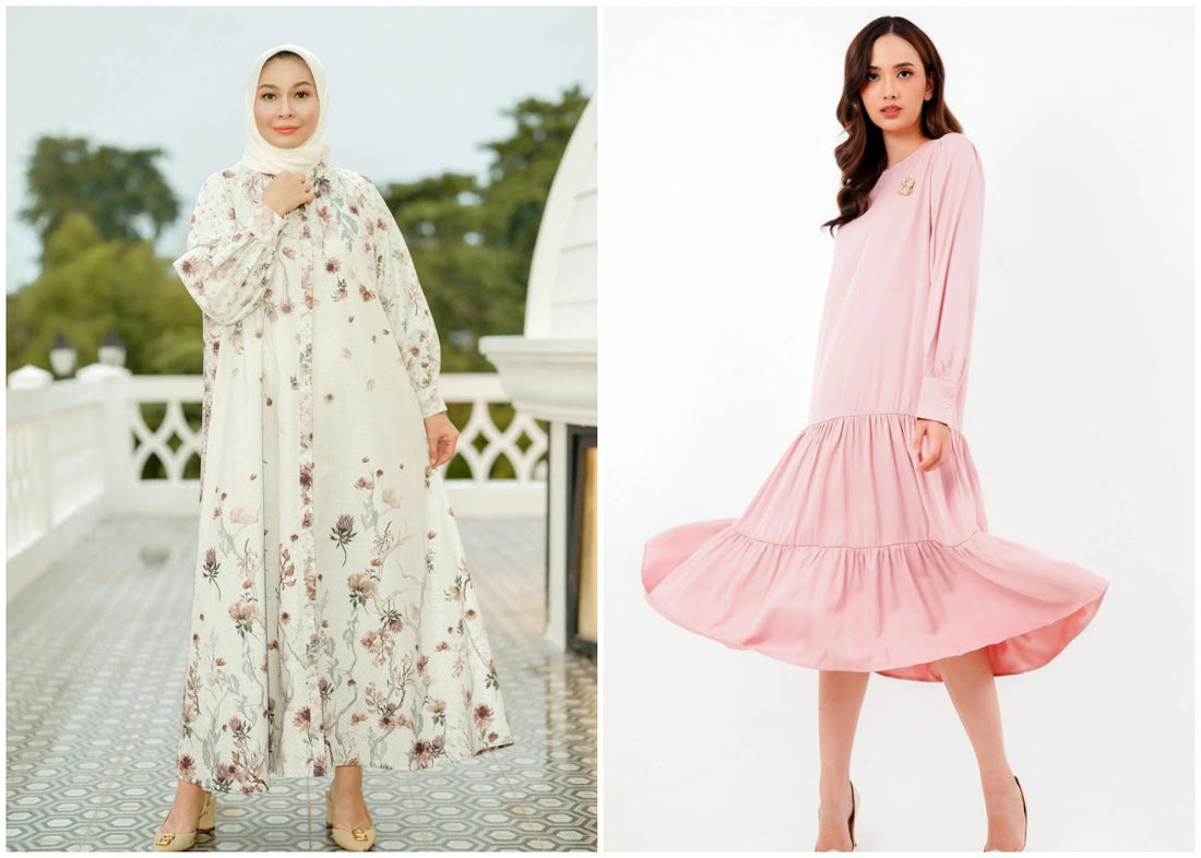 5 Rekomendasi Dress Hijab Simple Elegan dan Stylish ala Benang Jarum 5 Rekomendasi Dress Hijab Simple Elegan dan Stylish ala Benang Jarum