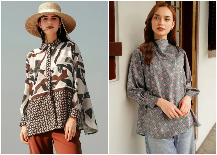 Perbedaan Blouse dan Kemeja Wanita