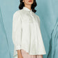 Dayla Lace Shirt - White