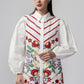 Jazzy Lace Shirt - Blanc