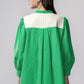 Ivelle Embroidery Shirt - Green