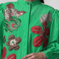 Ivelle Embroidery Shirt - Green