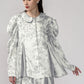 Samara Pleated Shirt - Pearl