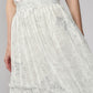 Samara Ruffle Skirt - Pearl