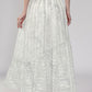 Samara Ruffle Skirt - Pearl