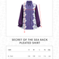 Secret Of The Sea Back Pleated Shirt - Clownfish