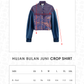 HBJ Crop Shirt - Malam Rintik