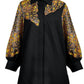 Fara Embroidered Shirt - Black