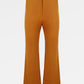Adea Kick Flare Pants - Brown