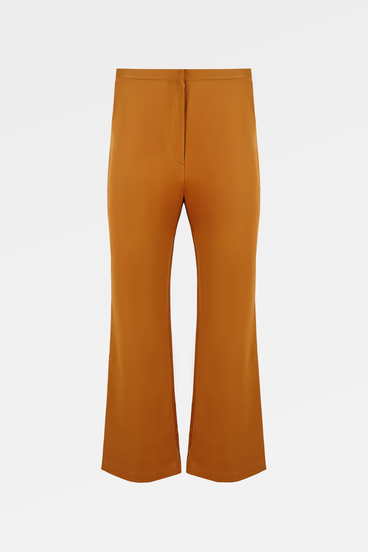 Adea Kick Flare Pants - Brown