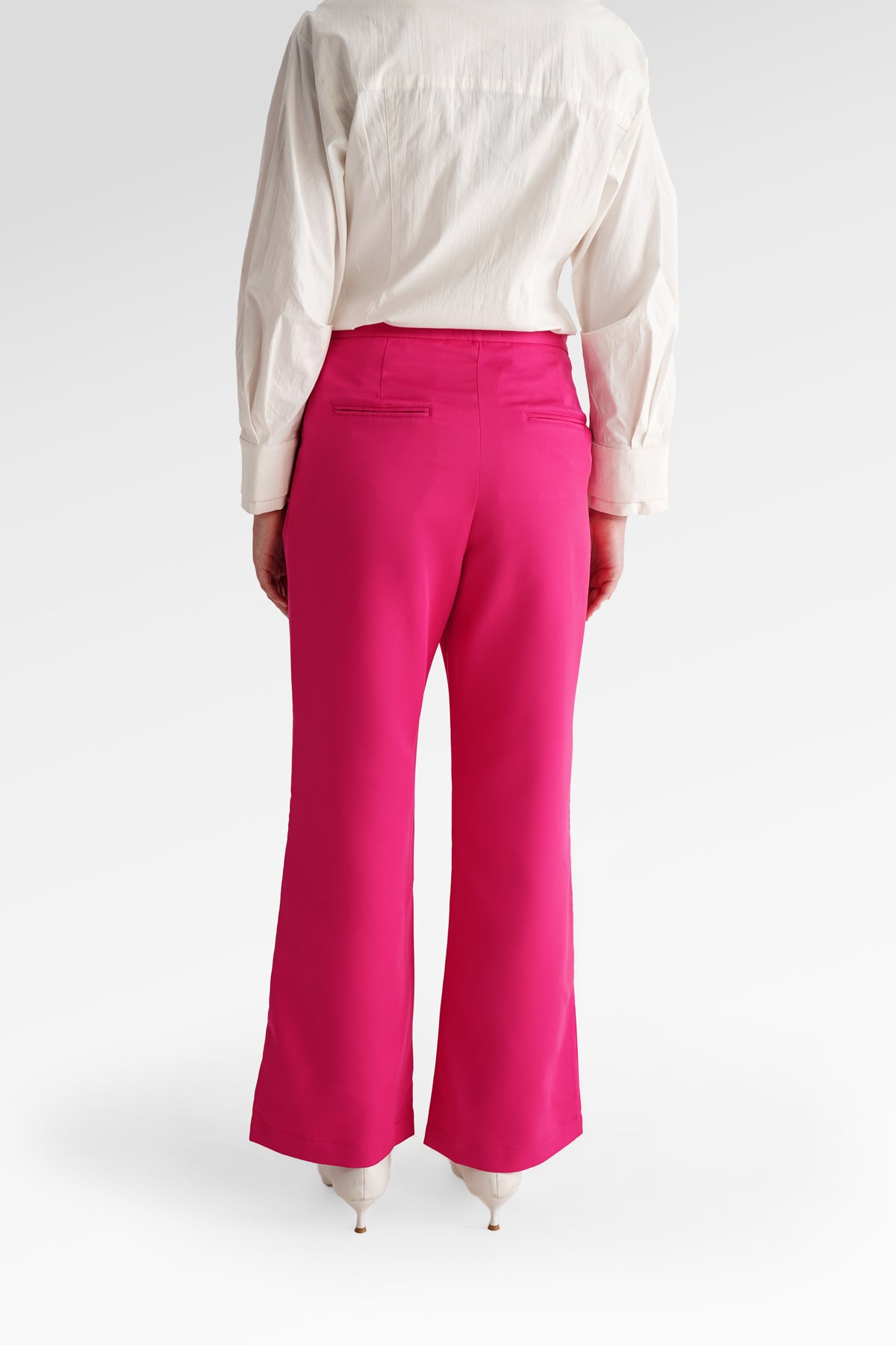 Adea Kick Flare Pants - Fuschia