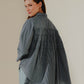 Aeera Stripes Shirt - Blue