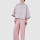 Ainsley Jacquard Shirt - Rose