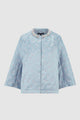 Ainsley Jacquard Shirt - Turquoise