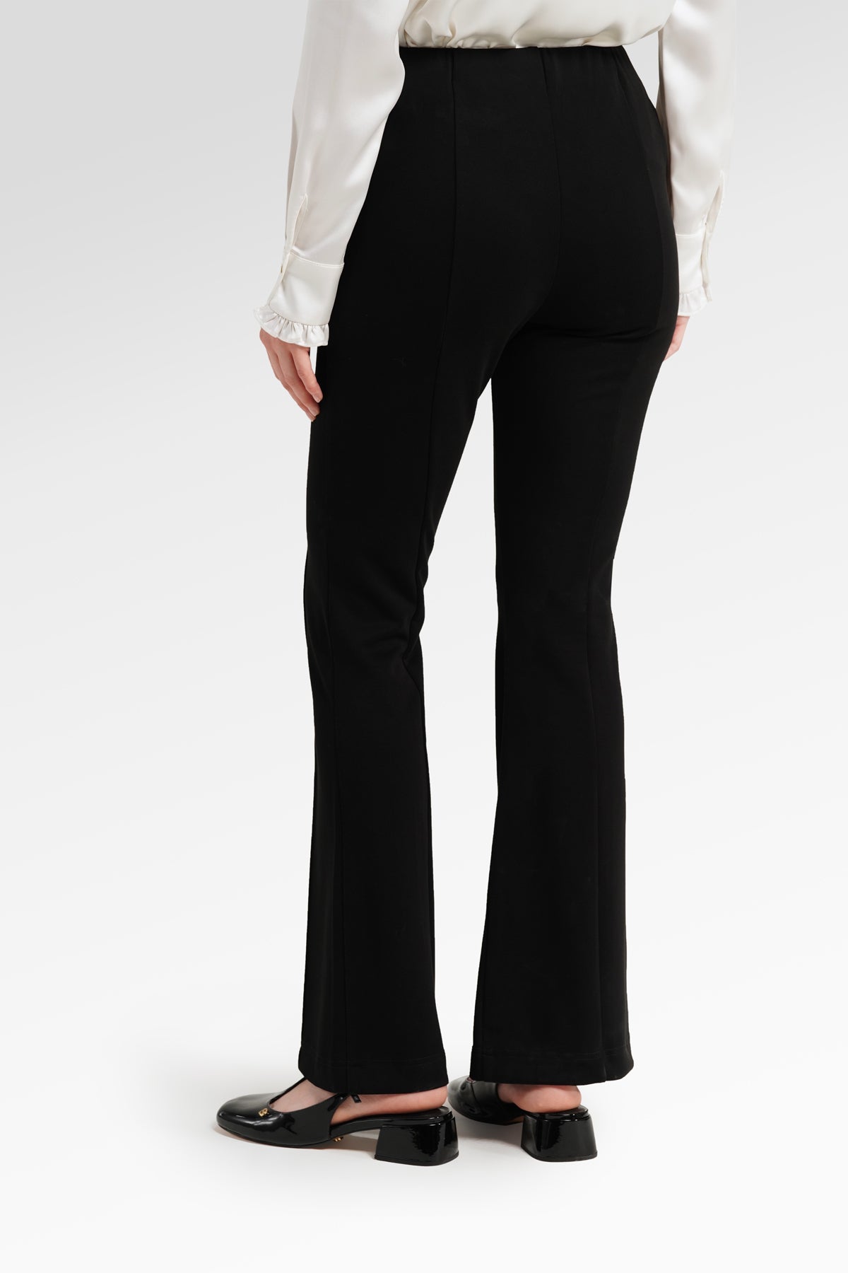 Alba Flare Pants - Black