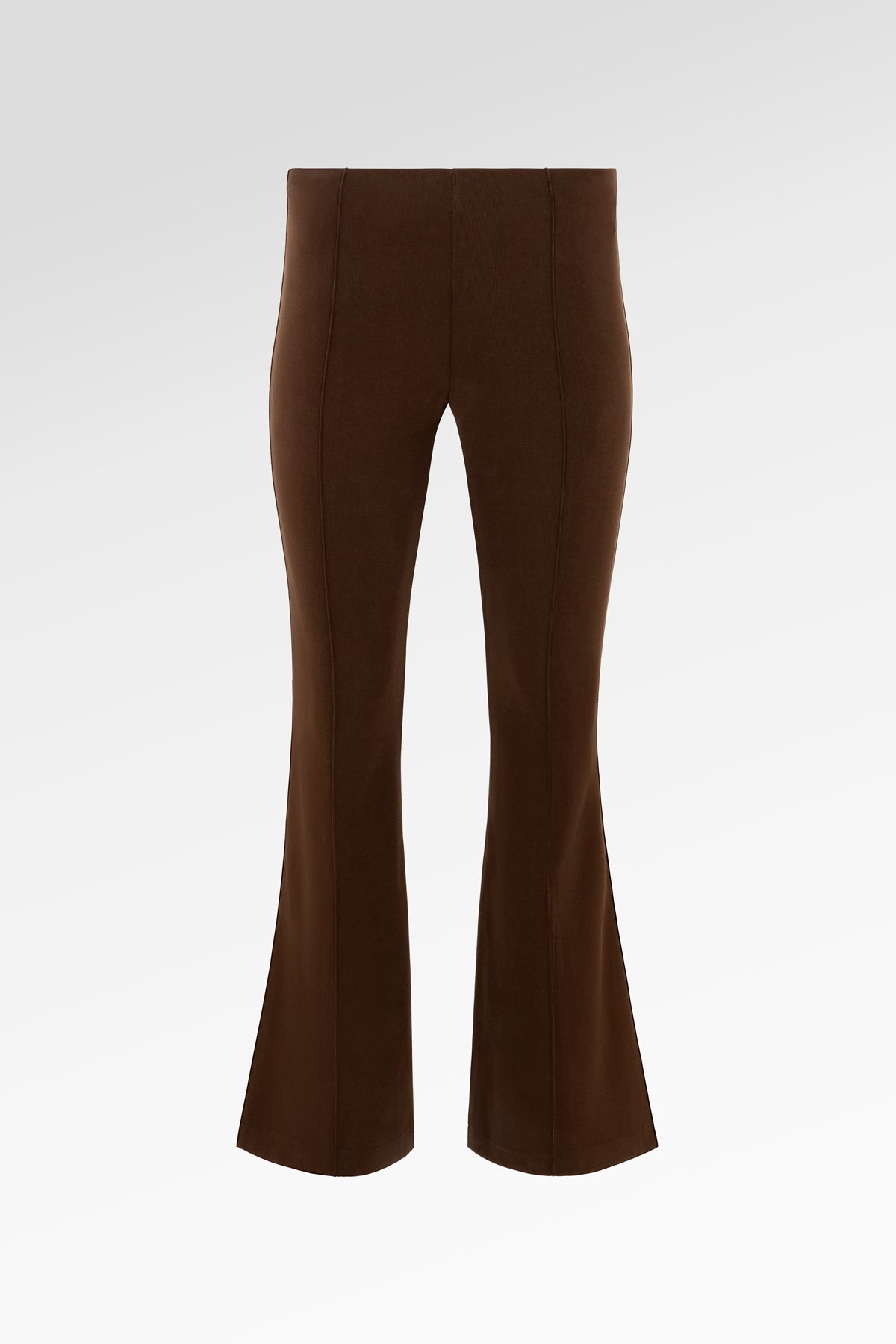 Alba Flare Pants - Brown
