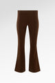 Alba Flare Pants - Brown