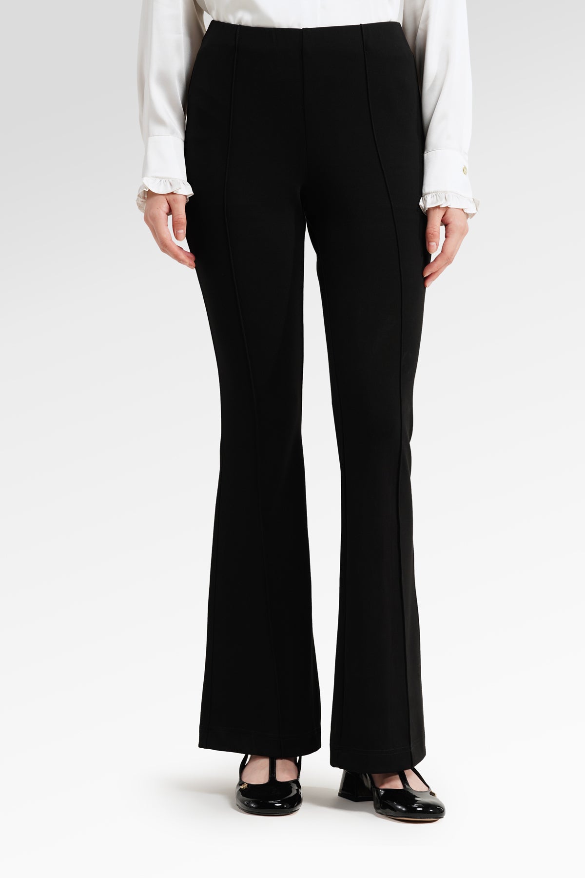 Alba Flare Pants - Black