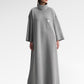 Alessa Turtleneck Dress - Gray