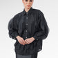 Alessia Ruffle Blouse - Black