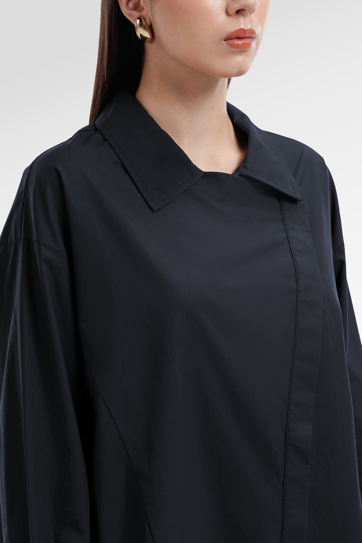Alina Oversize Shirt - Night Sky