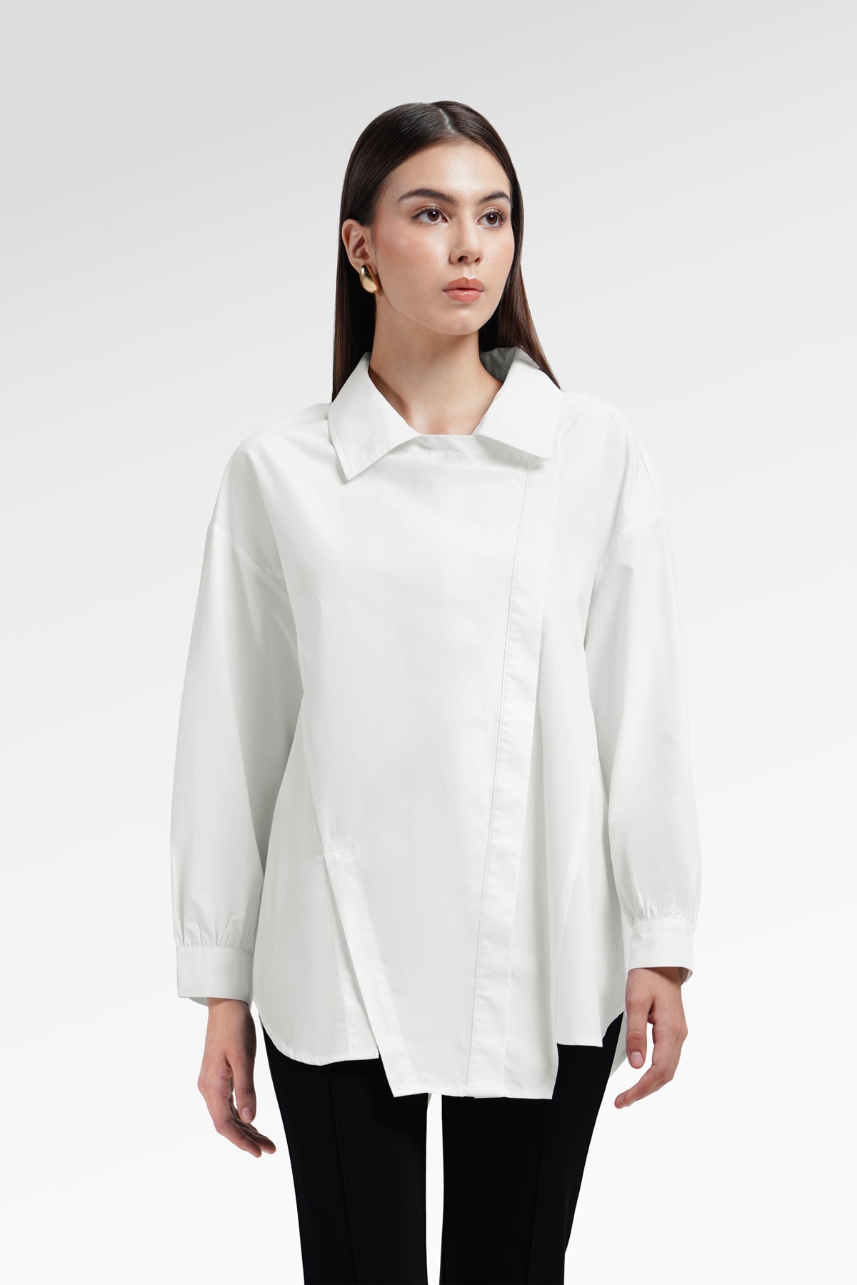 Alina Oversize Shirt - White