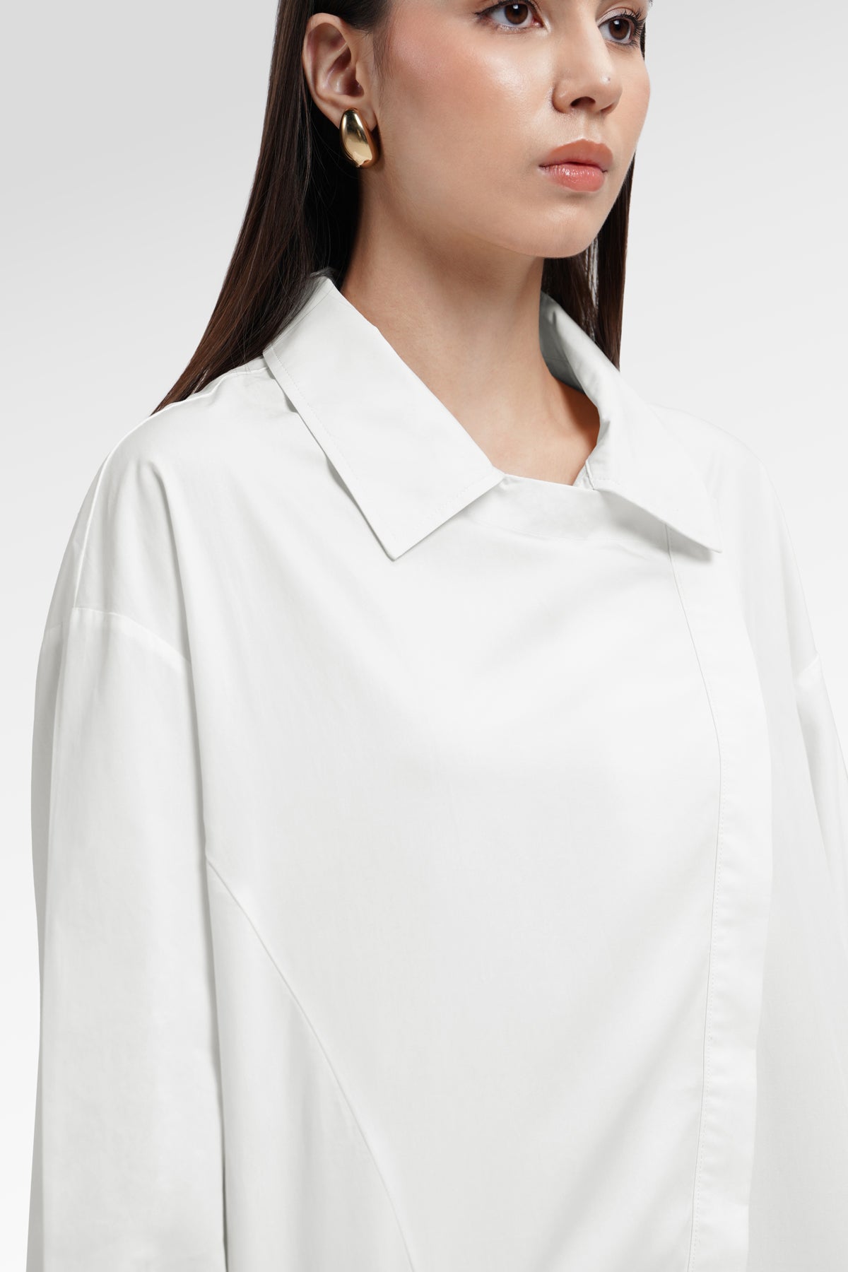 Alina Oversize Shirt - White