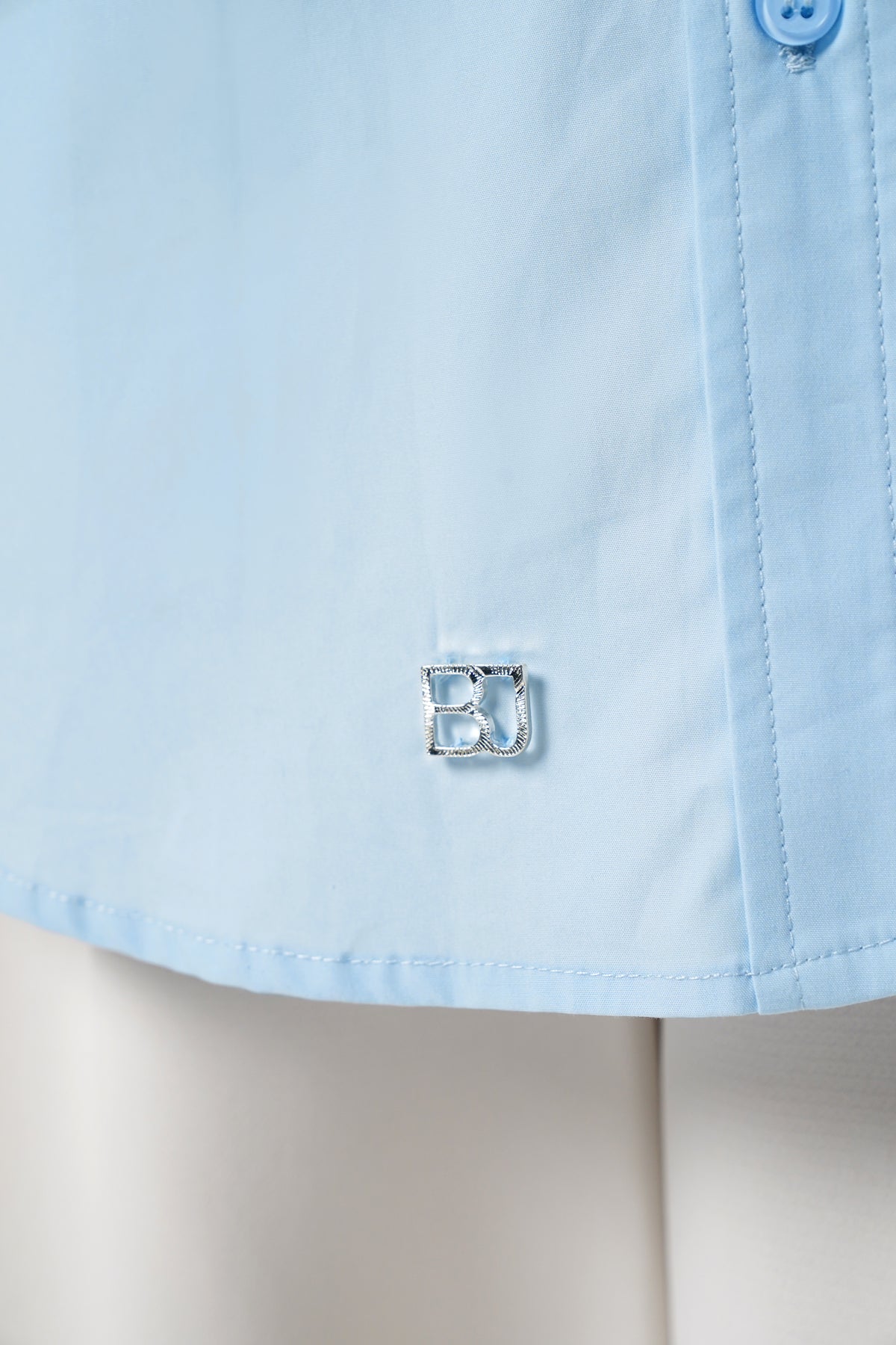Allison Oversize Shirt - Blue