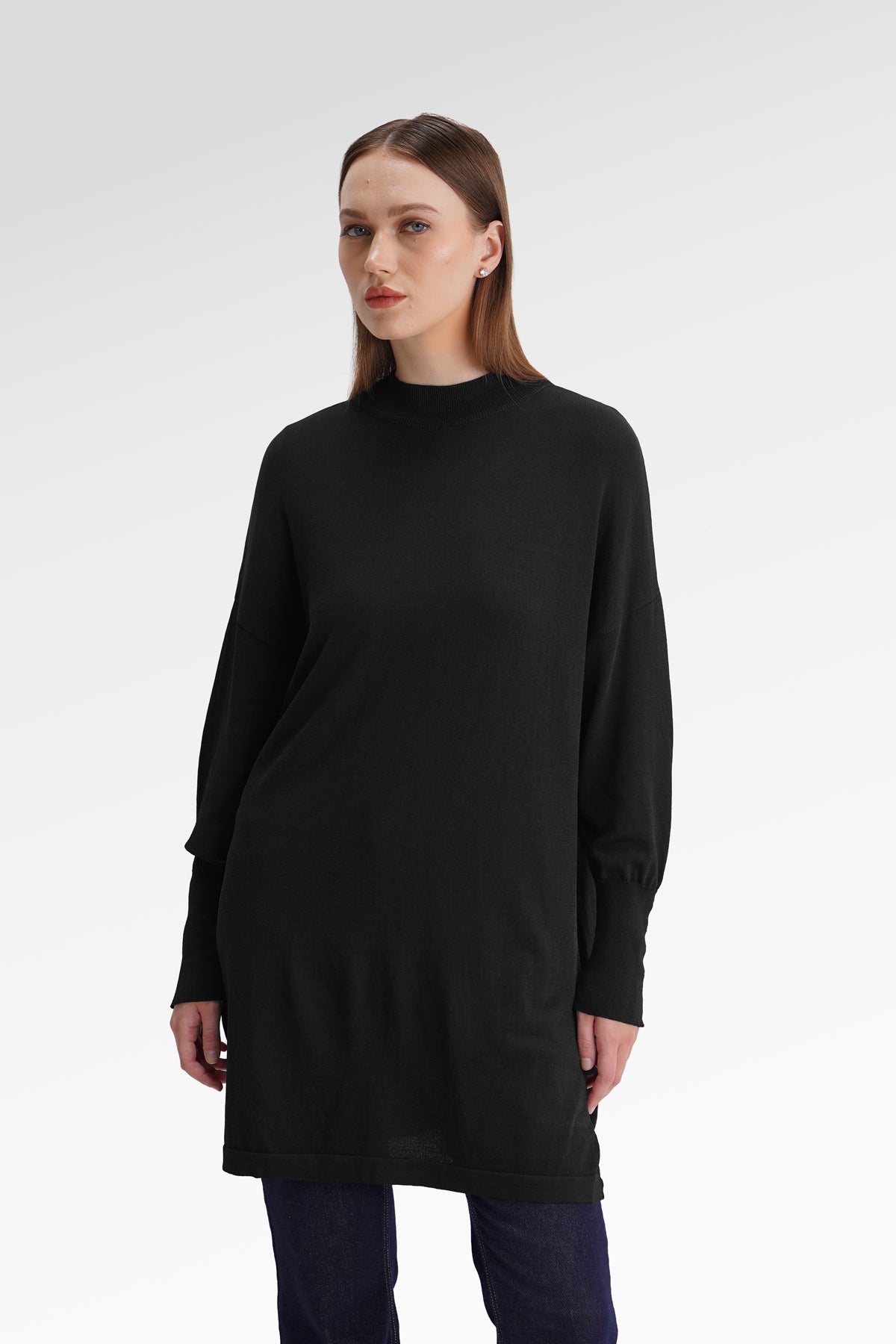 Alma Batwing Top - Black