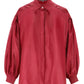 Alma Puffy Shirt - Maroon