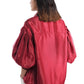 Alma Puffy Shirt - Maroon