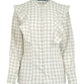 Amara Plaid Shirt - Beige