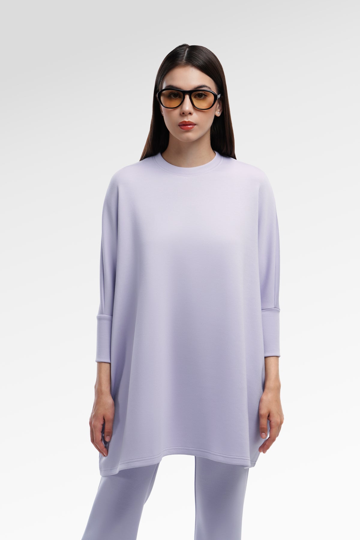Amberlyn Batwing Top - Lilac