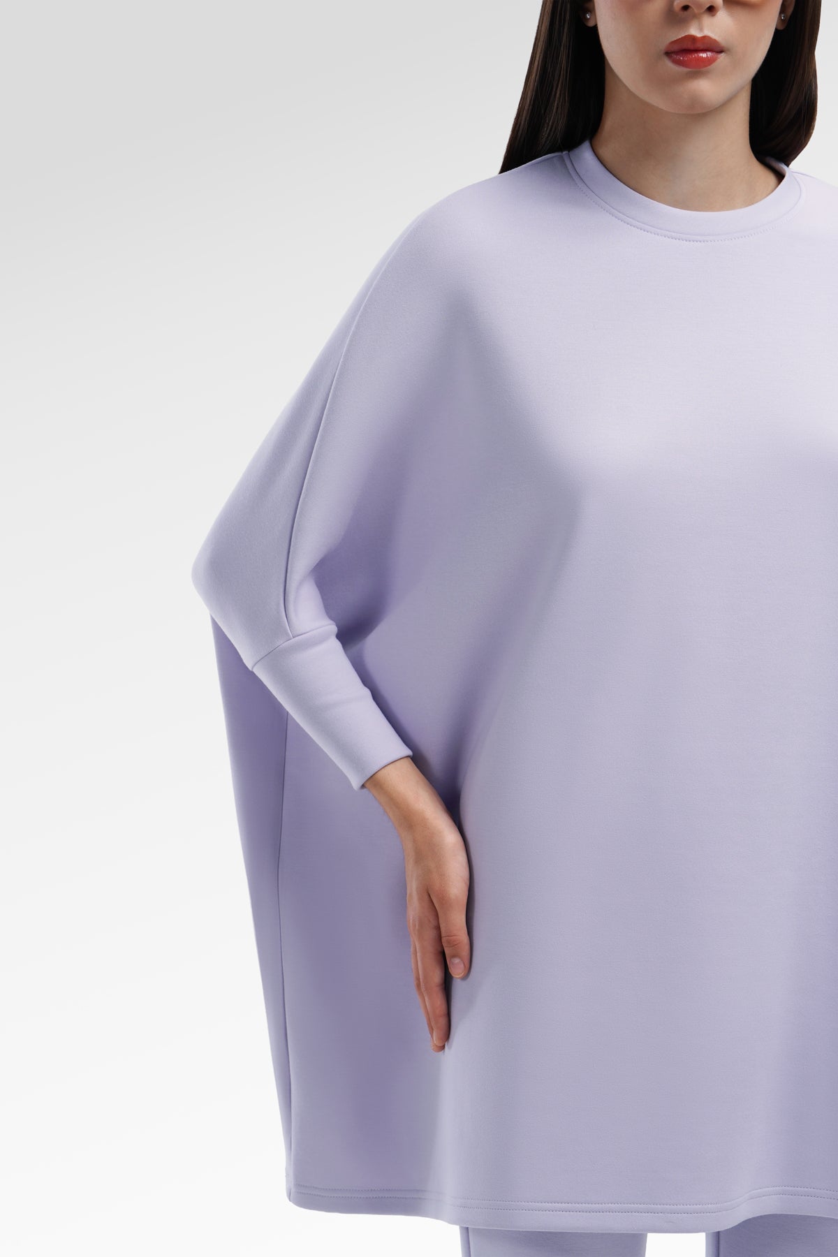 Amberlyn Batwing Top - Lilac