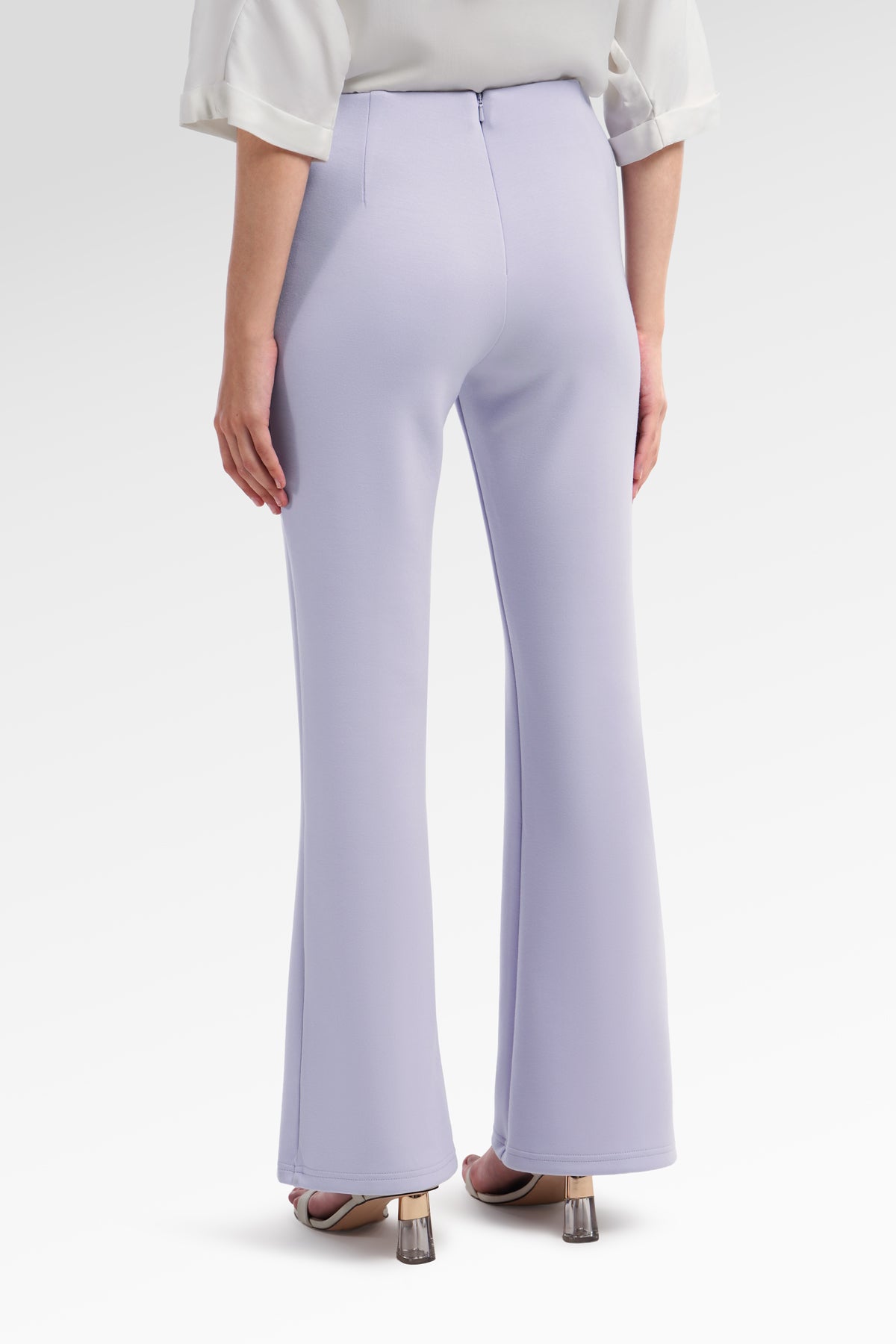 Amberlyn Bootcut Pants - Lilac