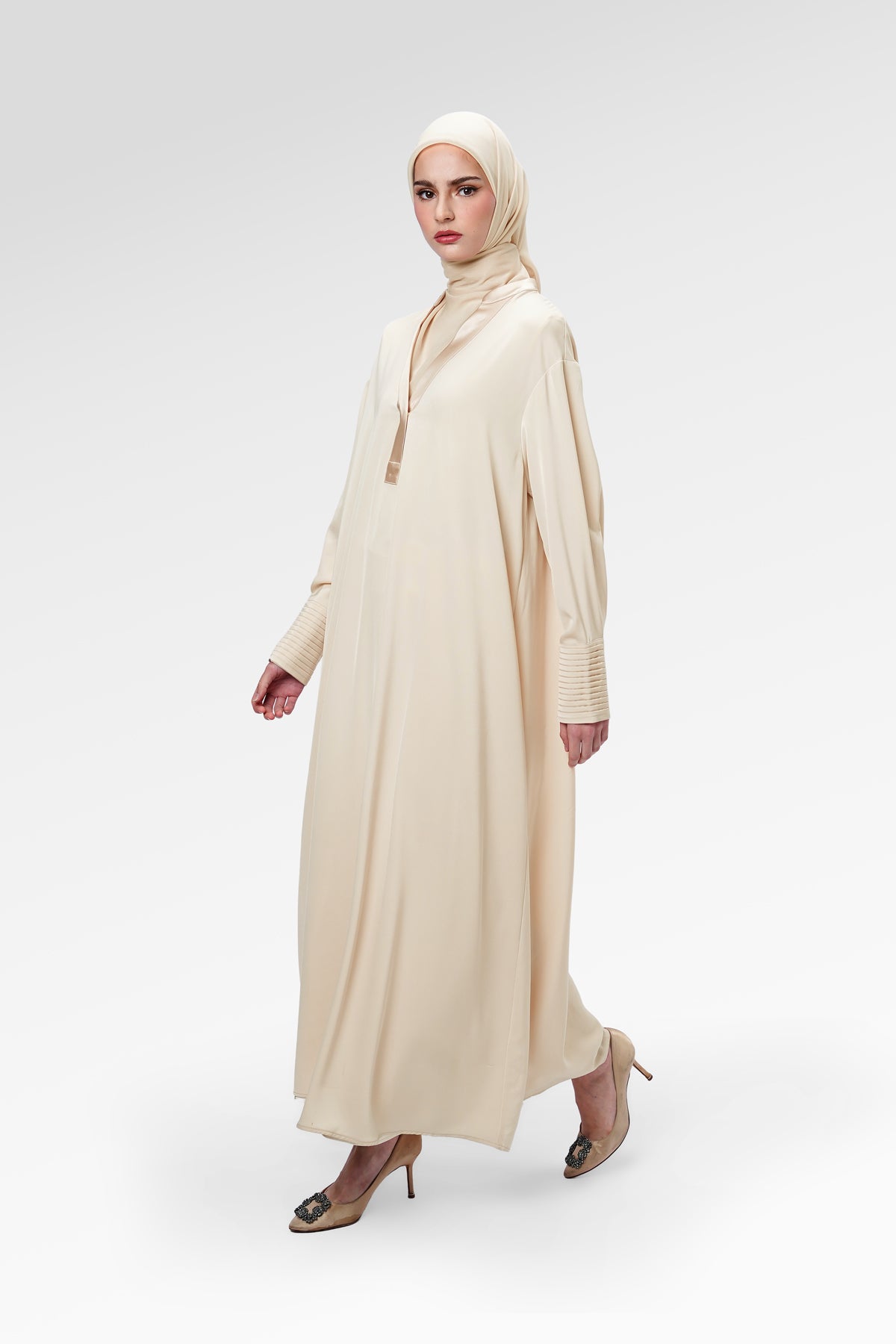 Amora Dress - Beige