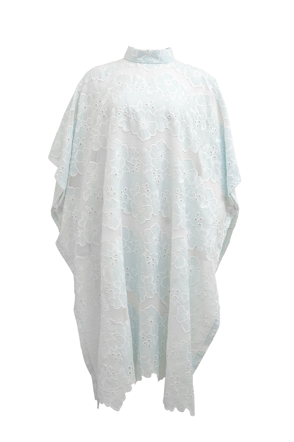 Amora Embroidery Kaftan - Sky Blue