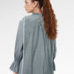 Angeline Lace Blouse - Grey