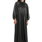 Angeline Pleats Dress - Black